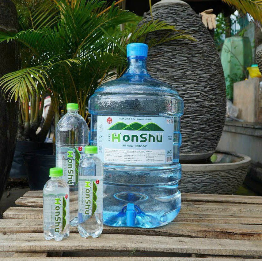 Nước kiềm Honshu 1.5 lít thùng (1.5 L × 12 chai) - VIN